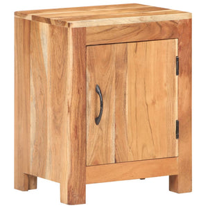 Mobiletto con anta 40x30x50 cm in Legno Massello di Acacia