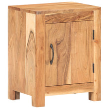 Load image into Gallery viewer, Mobiletto con anta 40x30x50 cm in Legno Massello di Acacia
