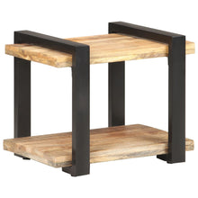 Indlæs billede til gallerivisning Tavolino 50x40x40 cm in Legno di Mango Grezzo