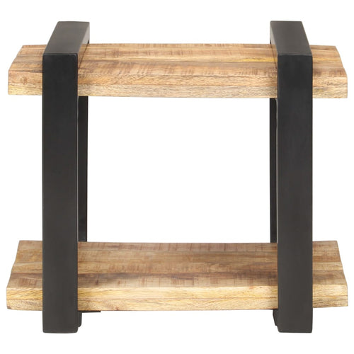 Tavolino 50x40x40 cm in Legno di Mango Grezzo