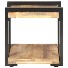 Indlæs billede til gallerivisning Tavolino 50x40x40 cm in Legno di Mango Grezzo