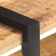 Indlæs billede til gallerivisning Tavolino 50x40x40 cm in Legno di Mango Grezzo