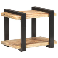 Indlæs billede til gallerivisning Tavolino 50x40x40 cm in Legno di Mango Grezzo