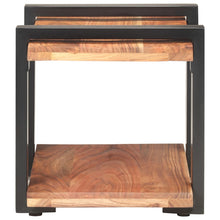 Indlæs billede til gallerivisning Tavolino 50x40x40 cm in Legno Massello di Acacia