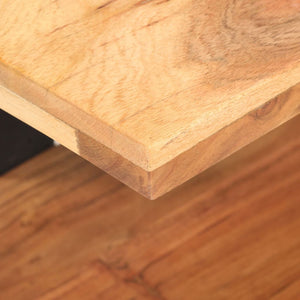 Tavolino 50x40x40 cm in Legno Massello di Acacia