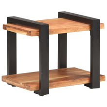 Indlæs billede til gallerivisning Tavolino 50x40x40 cm in Legno Massello di Acacia