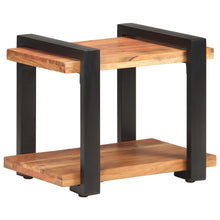 Indlæs billede til gallerivisning Tavolino 50x40x40 cm in Legno Massello di Acacia
