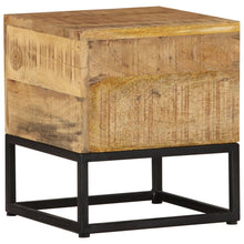 Indlæs billede til gallerivisning Tavolino 30x30x33 cm in Legno di Mango Grezzo