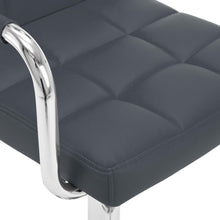 Carica l&#39;immagine nel visualizzatore di Gallery, Sgabelli da Bar 2 pz Grigi in Similpelle