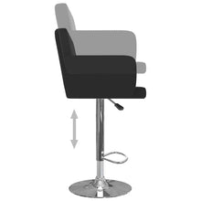 Carica l&#39;immagine nel visualizzatore di Gallery, Sgabelli da Bar 2 pz Neri in Similpelle