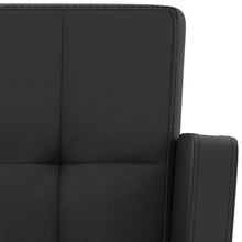 Carica l&#39;immagine nel visualizzatore di Gallery, Sgabelli da Bar 2 pz Neri in Similpelle