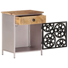 Load image into Gallery viewer, Mobiletto 40x30x50 cm in Legno di Mango Grezzo