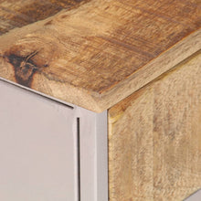 Load image into Gallery viewer, Mobiletto 40x30x50 cm in Legno di Mango Grezzo