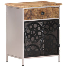 Load image into Gallery viewer, Mobiletto 40x30x50 cm in Legno di Mango Grezzo
