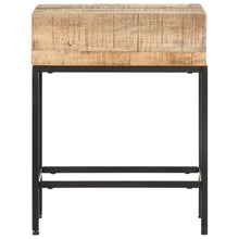 Indlæs billede til gallerivisning Tavolino 40x30x50 cm in Legno Massello di Mango Grezzo