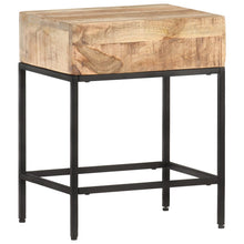 Indlæs billede til gallerivisning Tavolino 40x30x50 cm in Legno Massello di Mango Grezzo