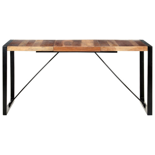 Tavolo da Pranzo 160x80x75 cm in Legno Massello