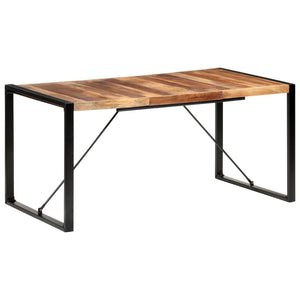 Tavolo da Pranzo 160x80x75 cm in Legno Massello