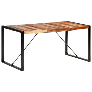 Tavolo da Pranzo 160x80x75 cm in Legno Massello
