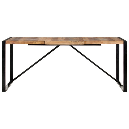Tavolo da Pranzo 180x90x75 cm in Legno Massello