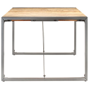 Tavolo da Pranzo 180x90x75 cm in Legno Massello di Mango Grezzo