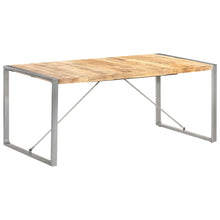 Indlæs billede til gallerivisning Tavolo da Pranzo 180x90x75 cm in Legno Massello di Mango Grezzo