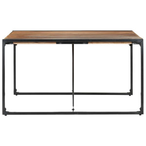 Tavolo da Pranzo 140x140x75 cm in Legno Massello