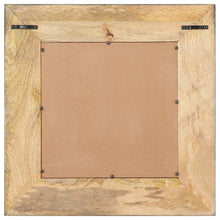 Load image into Gallery viewer, Specchio 50x50 cm in Legno Massello di Mango