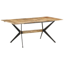 Indlæs billede til gallerivisning Tavolo da Pranzo 180x90x76 cm in Legno Massello di Mango