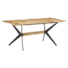 Indlæs billede til gallerivisning Tavolo da Pranzo 180x90x76 cm in Legno Massello di Mango