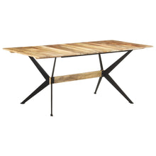 Indlæs billede til gallerivisning Tavolo da Pranzo 180x90x76 cm in Legno Massello di Mango