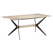 Indlæs billede til gallerivisning Tavolo da Pranzo 180x90x76 cm in Legno Massello di Mango