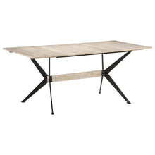 Indlæs billede til gallerivisning Tavolo da Pranzo 180x90x76 cm in Legno Massello di Mango
