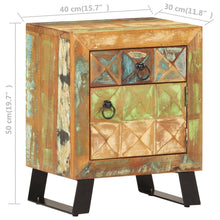 Load image into Gallery viewer, Mobiletto  40x30x50 cm in Legno Massello di Recupero