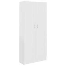 Load image into Gallery viewer, Libreria/Armadio Bianca 82,5x30,5x185,5 cm in Legno Multistrato