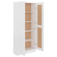 Load image into Gallery viewer, Libreria/Armadio Bianca 82,5x30,5x185,5 cm in Legno Multistrato