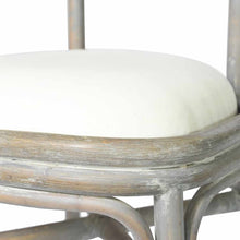 Carica l&#39;immagine nel visualizzatore di Gallery, set 2 pz Sedie per Sala da Pranzo Grigie in Tela