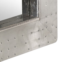 Load image into Gallery viewer, Specchio Stile Aviatore 50x50 cm in Metallo
