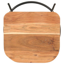 Load image into Gallery viewer, Sgabelli da Bar 2 pz in Legno Massello di Acacia