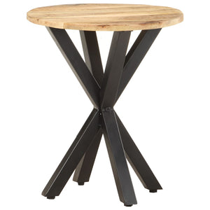 Tavolino 48x48x56cm in Legno Massello di Mango
