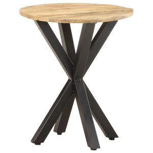 Tavolino 48x48x56cm in Legno Massello di Mango