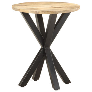 Tavolino 48x48x56cm in Legno Massello di Mango