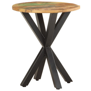 Tavolino 48x48x56 cm in Legno Massello di Recupero