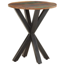 Indlæs billede til gallerivisning Tavolino 48x48x56 cm in Legno Massello di Recupero
