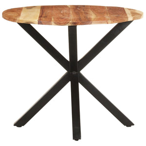 Tavolino 68x68x56 cm in Legno Massello di Acacia