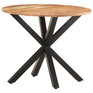 Tavolino 68x68x56 cm in Legno Massello di Acacia