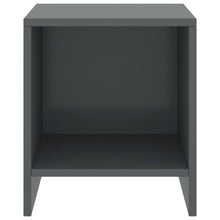 Carica l&#39;immagine nel visualizzatore di Gallery, Comodini 2 pz Grigio Scuro 35x30x40 cm in Pino Massello
