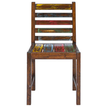 Load image into Gallery viewer, Sedie da Pranzo 2 pz in Legno Massello di Recupero