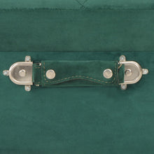Load image into Gallery viewer, Pouf con Vano Contenitore 40 cm in Velluto Verde