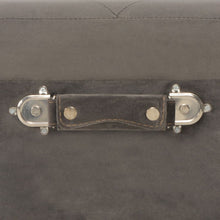 Laden Sie das Bild in den Galerie-Viewer, Pouf con Vano Contenitore 40 cm in Velluto Grigio